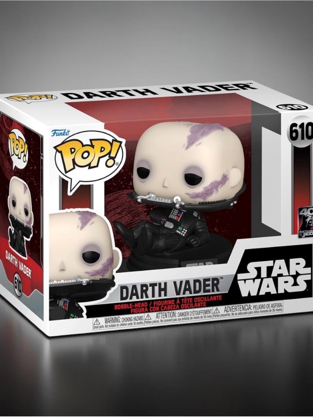 Funko Pop! Star Wars: Return of the Jedi 40th Anniversary, Darth Vader NWT